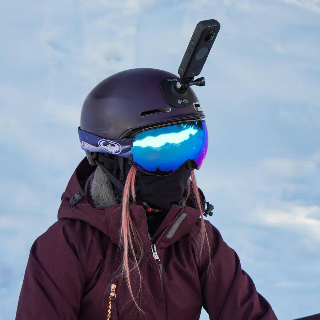 best helmet cam for snowboarding Universal Ski Snowboard Camera Mount Flexible Adhesive Action Camera Mount for Horse Riding Action Cameras for Skiing &