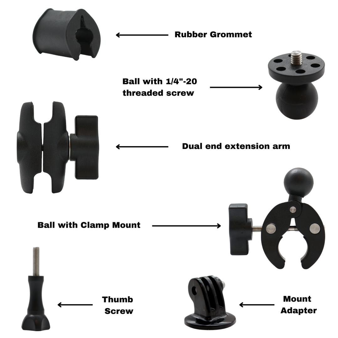 Chin Mounts Best Motorcycle & MTB Helmet Mounts For GoPro & Insta360