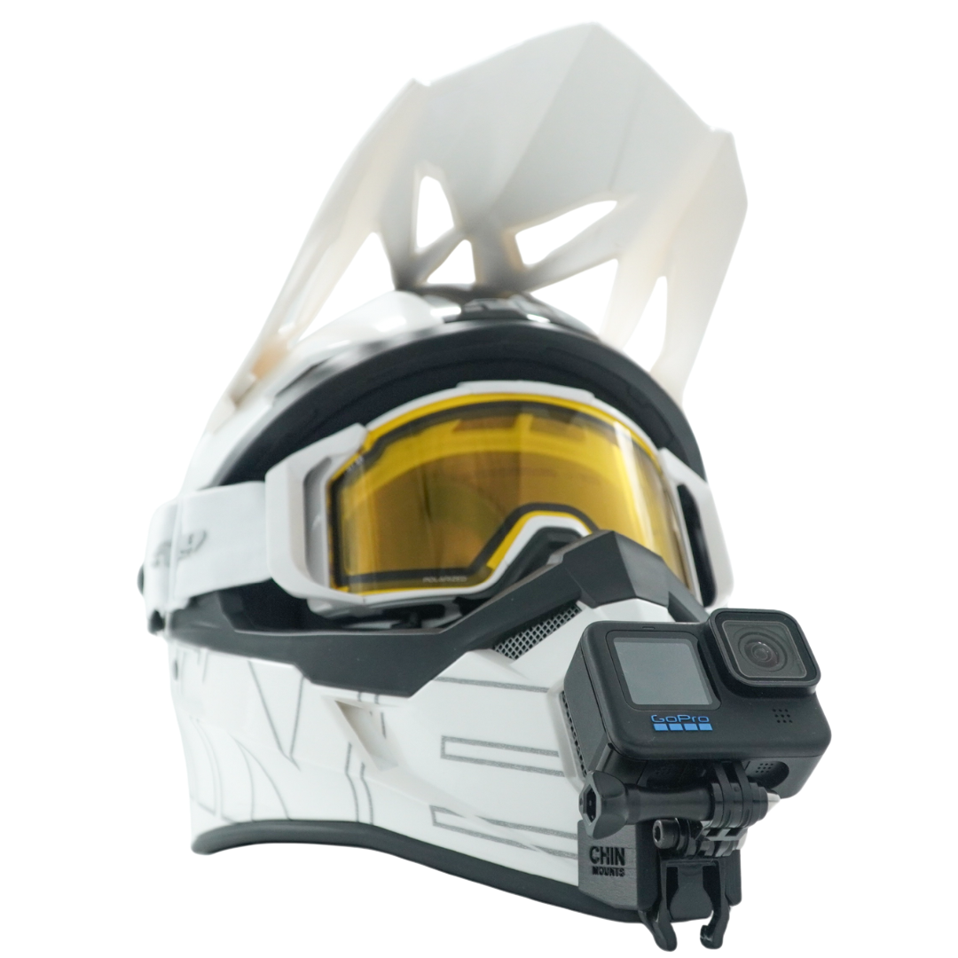 509 Latitude Helmet Camera Chin Mount for GoPro, Insta360, DJI, & more