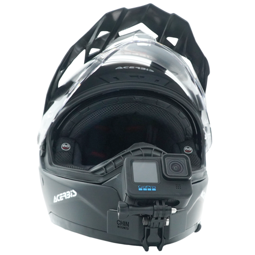 Acerbis Attack Helmet Chin Mount For Action Camera GoPro, Insta360, DJI, & more