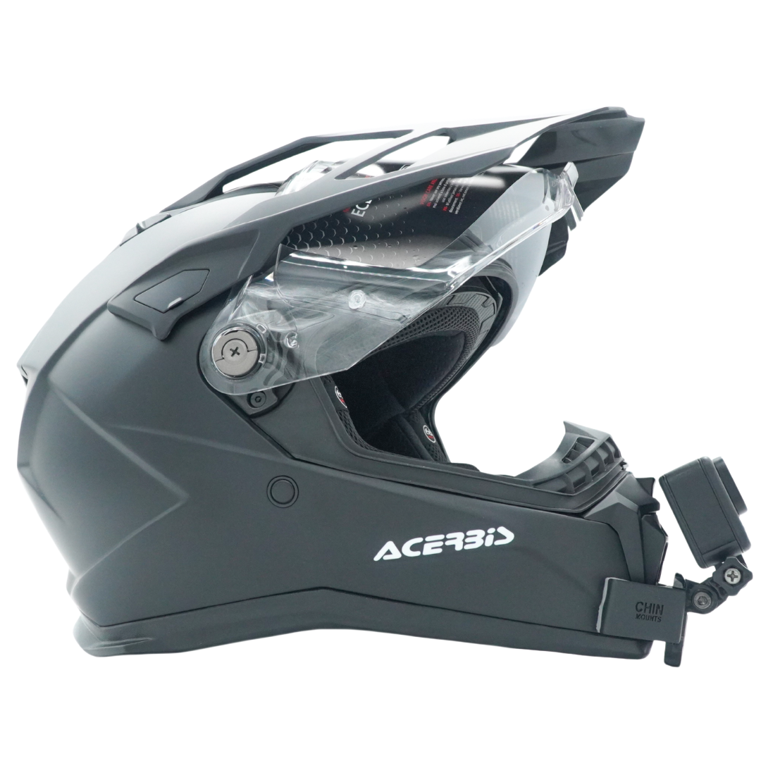 Acerbis Attack Helmet Chin Mount For Action Camera GoPro, Insta360, DJI, & more