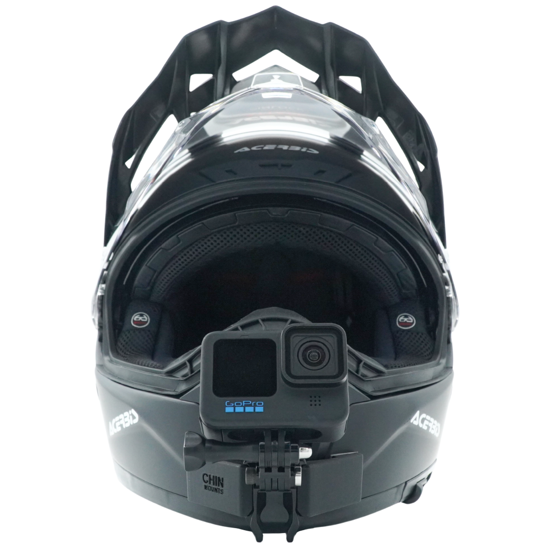 Acerbis Attack Helmet Chin Mount For Action Camera GoPro, Insta360, DJI, & more