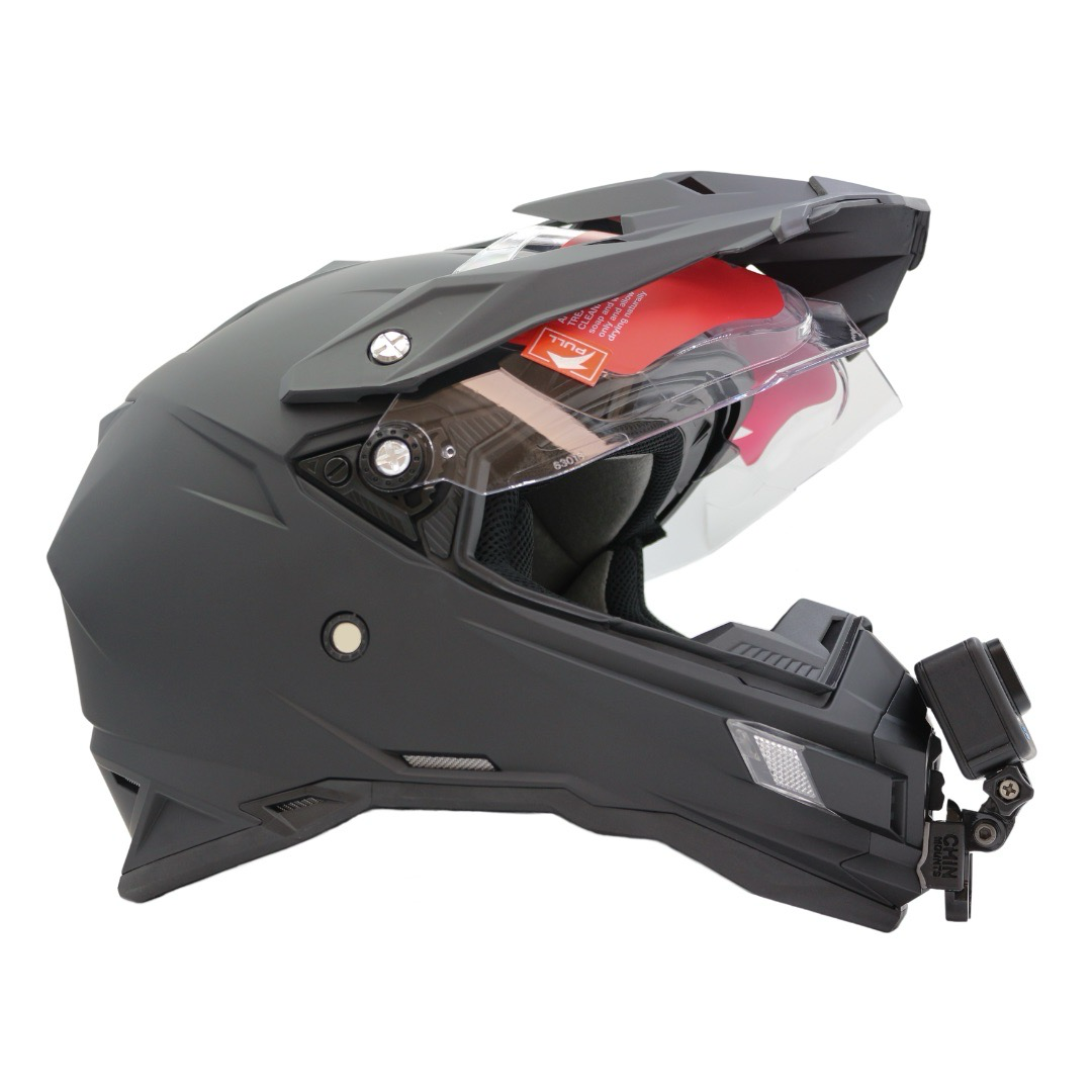 adventure motorcycle helmets oneal DUAL O'NEAL SIERRA R BLACK / GRAY HELMET Majestic Boards plush removable/washable padded liner keeps you cool and dry by wicking away sweat Sierra II Helmet Flat Black
