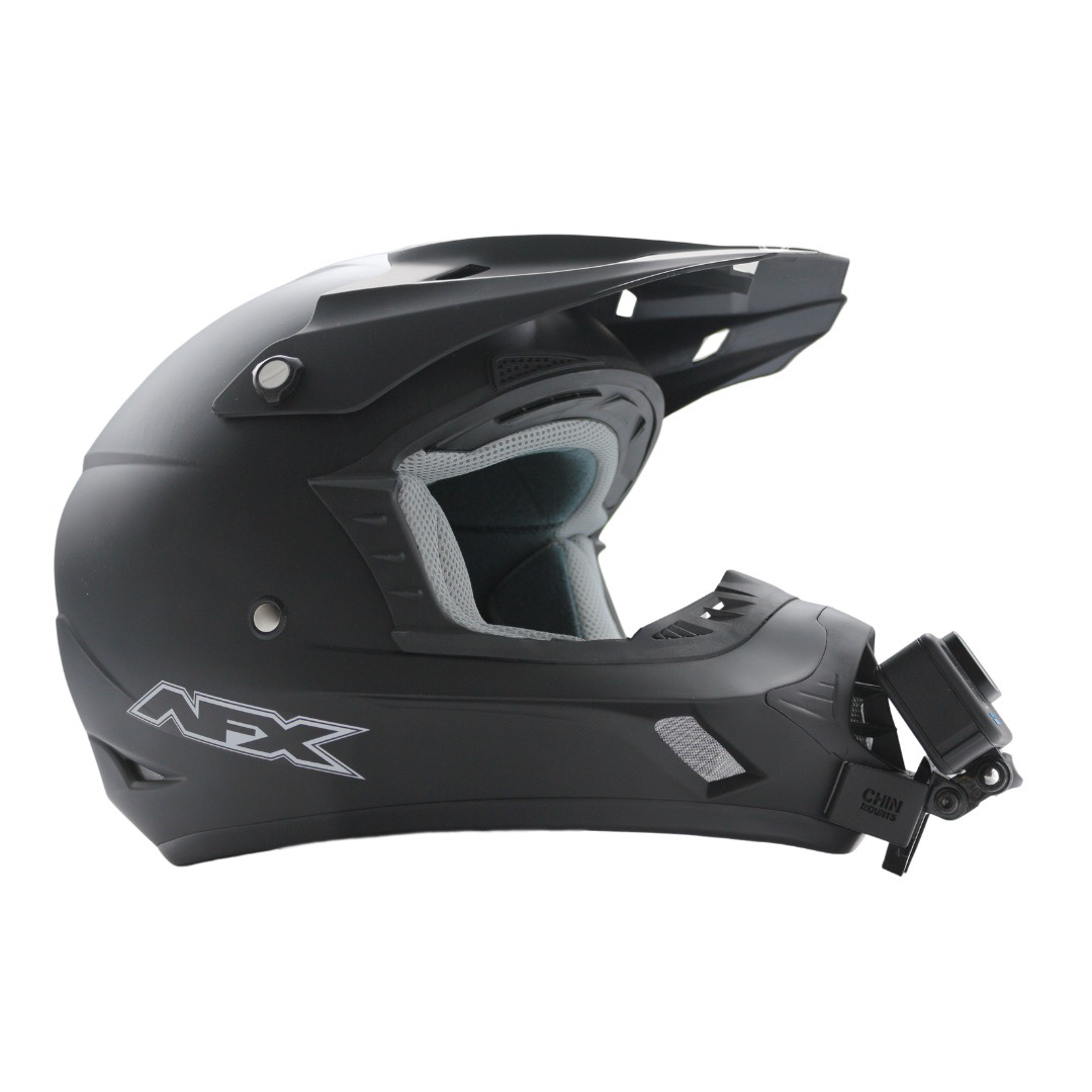 AFX FX-17 Helmet Chin Mount For GoPro, Insta360, DJI, & more — Chin Mounts