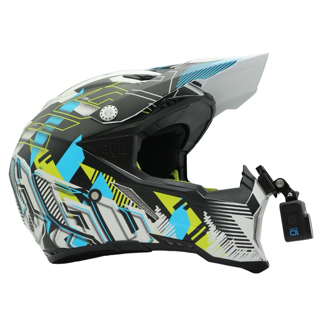 AGV AX-8 Helmet Chin Mount For GoPro, Insta360, DJI, & more — Chin Mounts