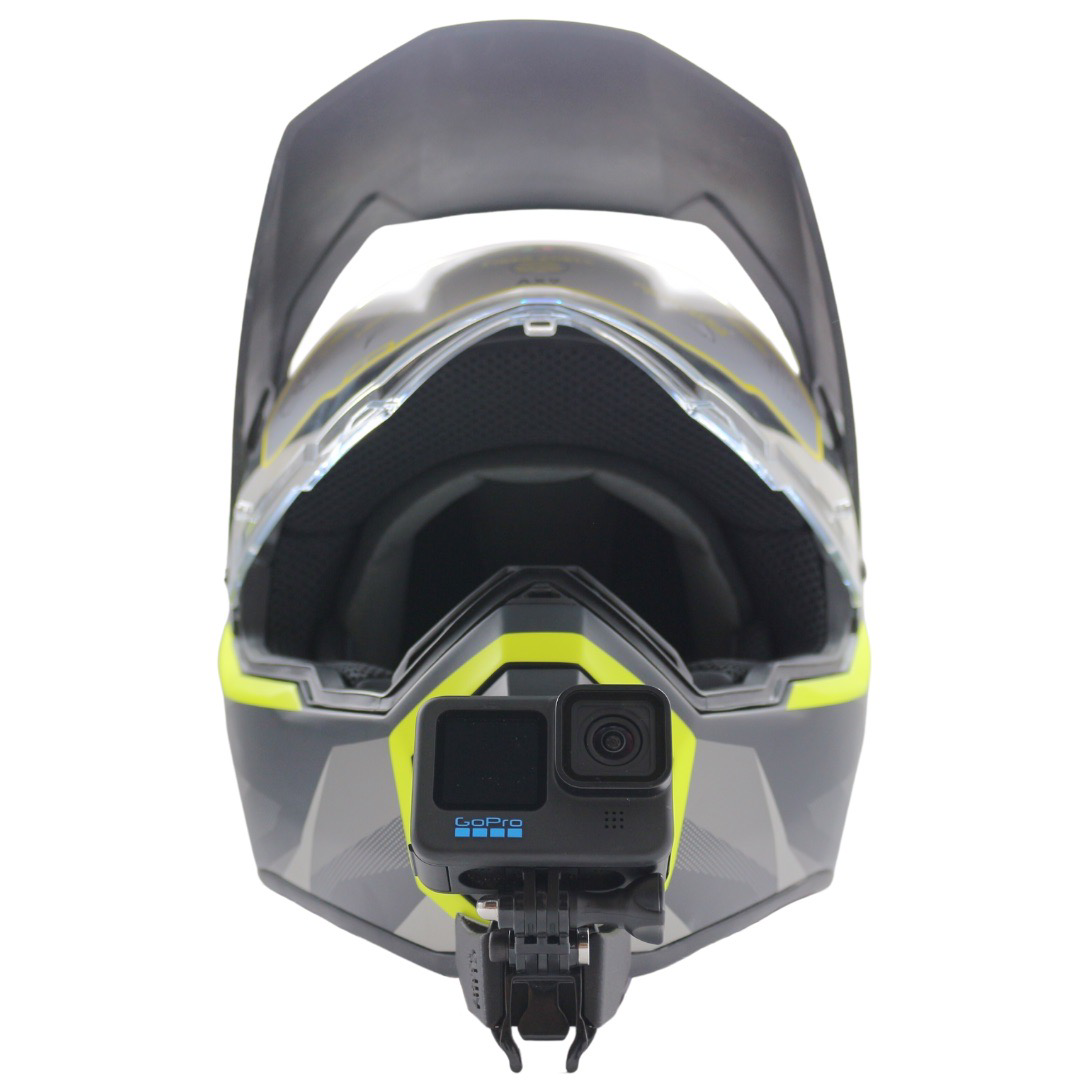 agv ax 9 adventure helmet AGV AX-9 Helmet Chin Mount For GoPro, Insta360, DJI, & more — Chin Mounts