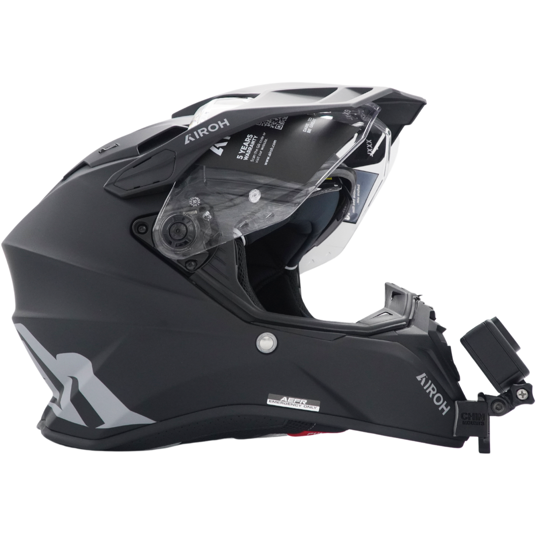 Touratech - Aventuro Carbon 2 - support pour caméra d'action au menton chin moun | | Actioncam Mounts | Für alle Helme