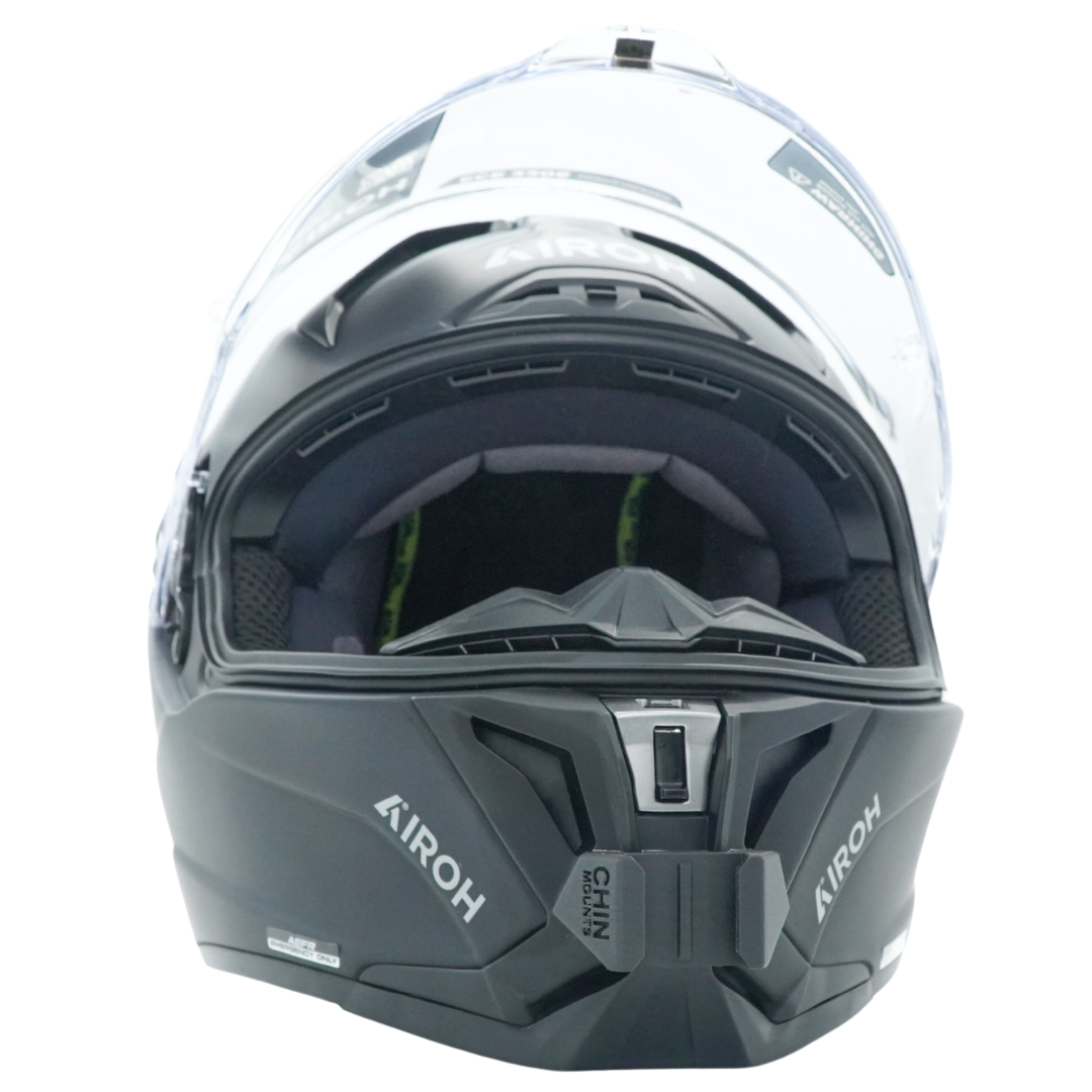 Airoh GP800 Helmet Chin Mount For Action Camera GoPro, Insta360, DJI, & more