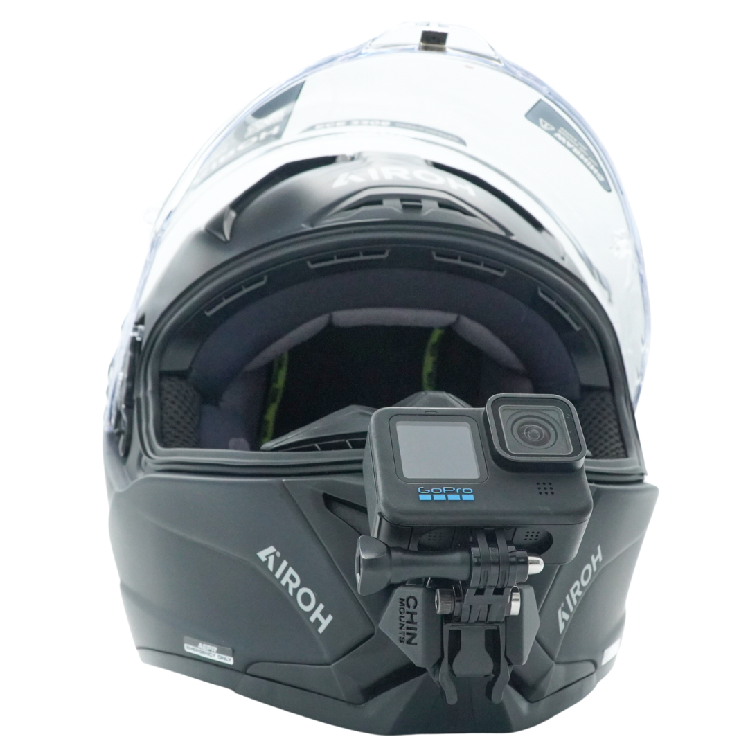 Airoh GP800 Helmet Chin Mount For Action Camera GoPro, Insta360, DJI, & more