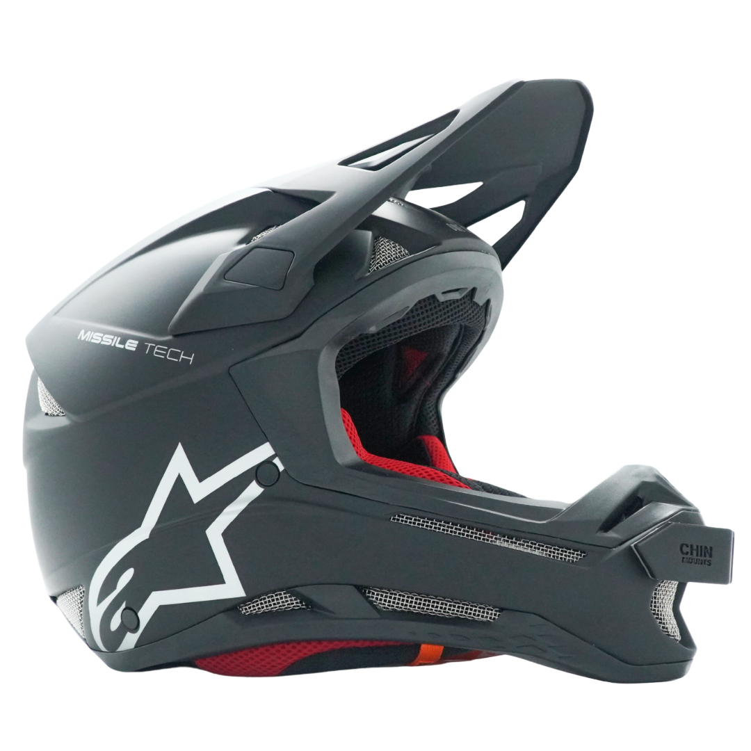 Alpinestars Missile Tech Helmet Chin Mount for Action Camera GoPro, Insta360, DJI, & more