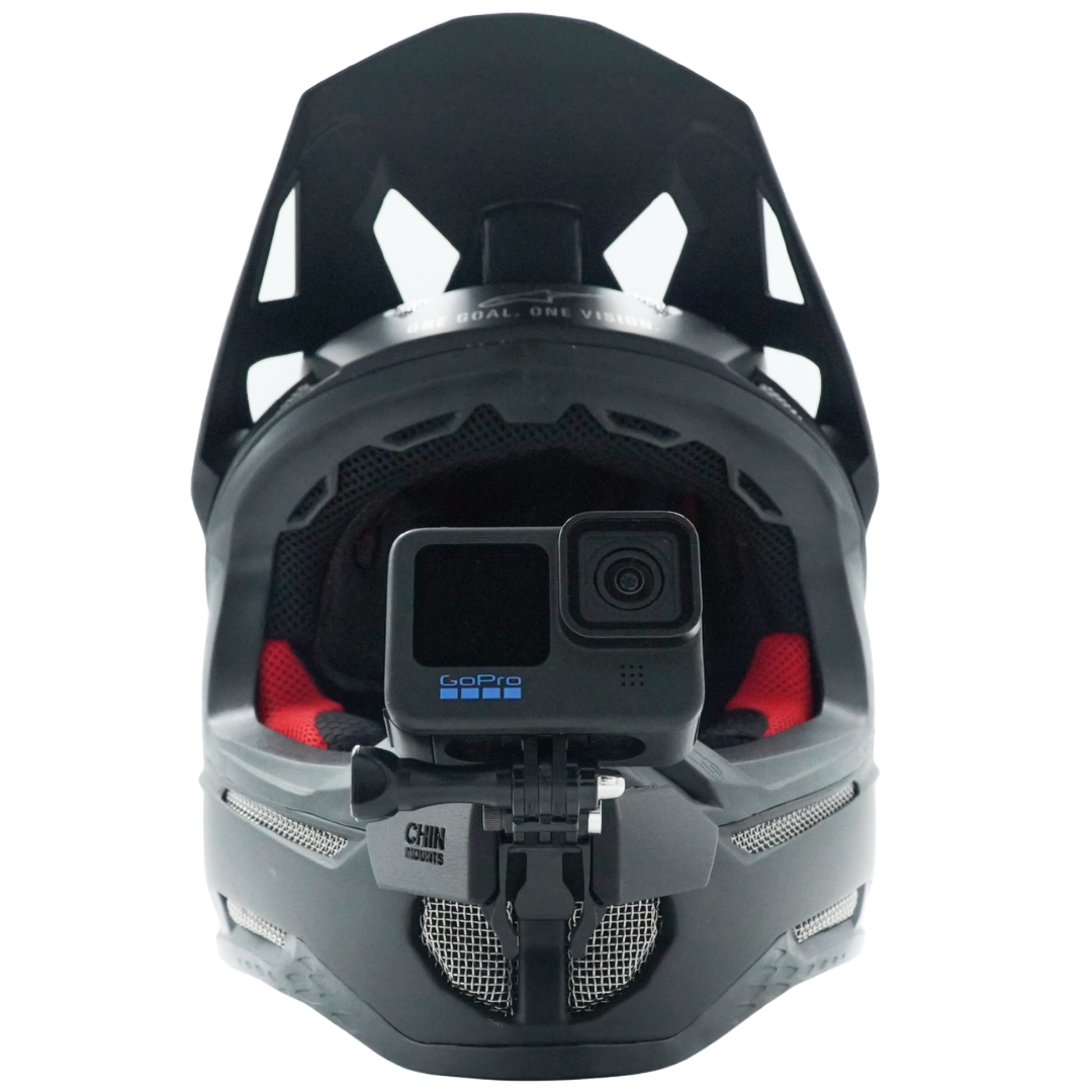 Alpinestars Missile Tech Helmet Chin Mount for Action Camera GoPro, Insta360, DJI, & more