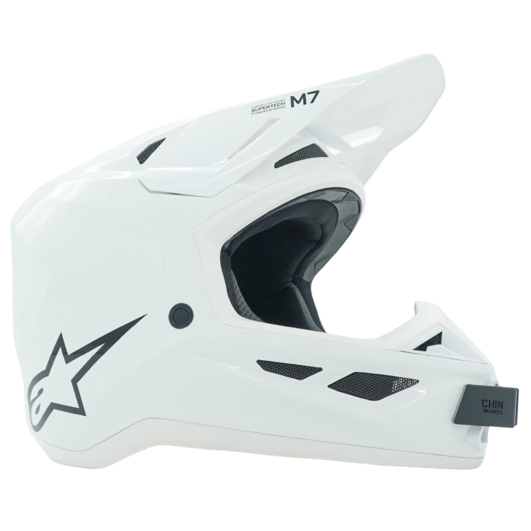Alpinestars Supertech M7 Helmet Chin Mount For Action Camera GoPro, Insta360, DJI, & more