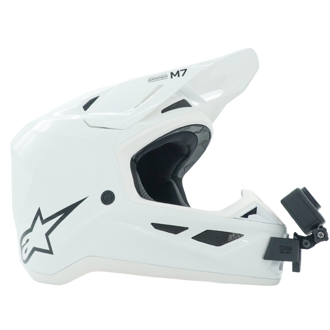 Alpinestars Supertech M7 Helmet Chin Mount For Action Camera GoPro, Insta360, DJI, & more