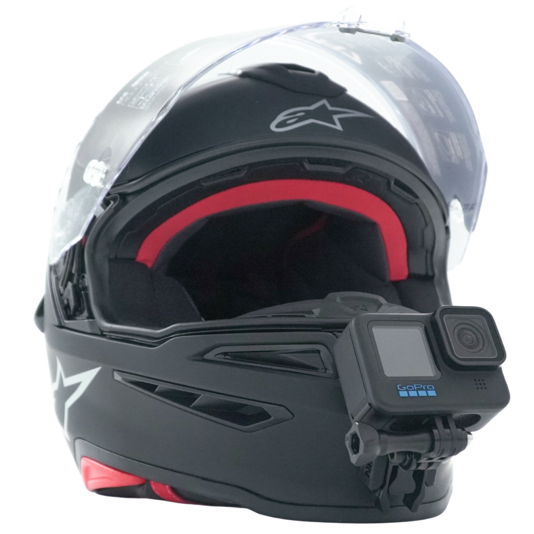 Alpinestars S-R7 Helmet Camera Chin Mount For GoPro, Insta360, DJI, & more
