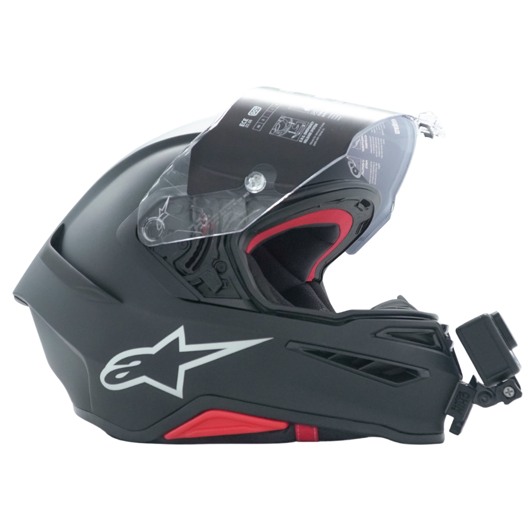 Alpinestars S-R7 Helmet Camera Chin Mount For GoPro, Insta360, DJI, & more