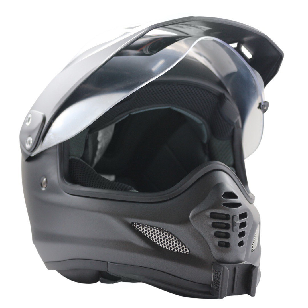 arai tour x4 versus arai xd4 Dual Sport Helmet Vision Black Frost Size XS FCS cheek pads design delivers comfort and support and features 5 mm peel What is an ADV helmet: