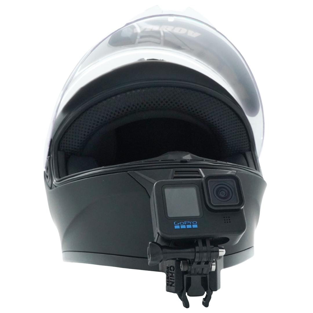 Auboa AU-T801 Helmet Chin Mount For Action Camera GoPro, Insta360, DJI, & more