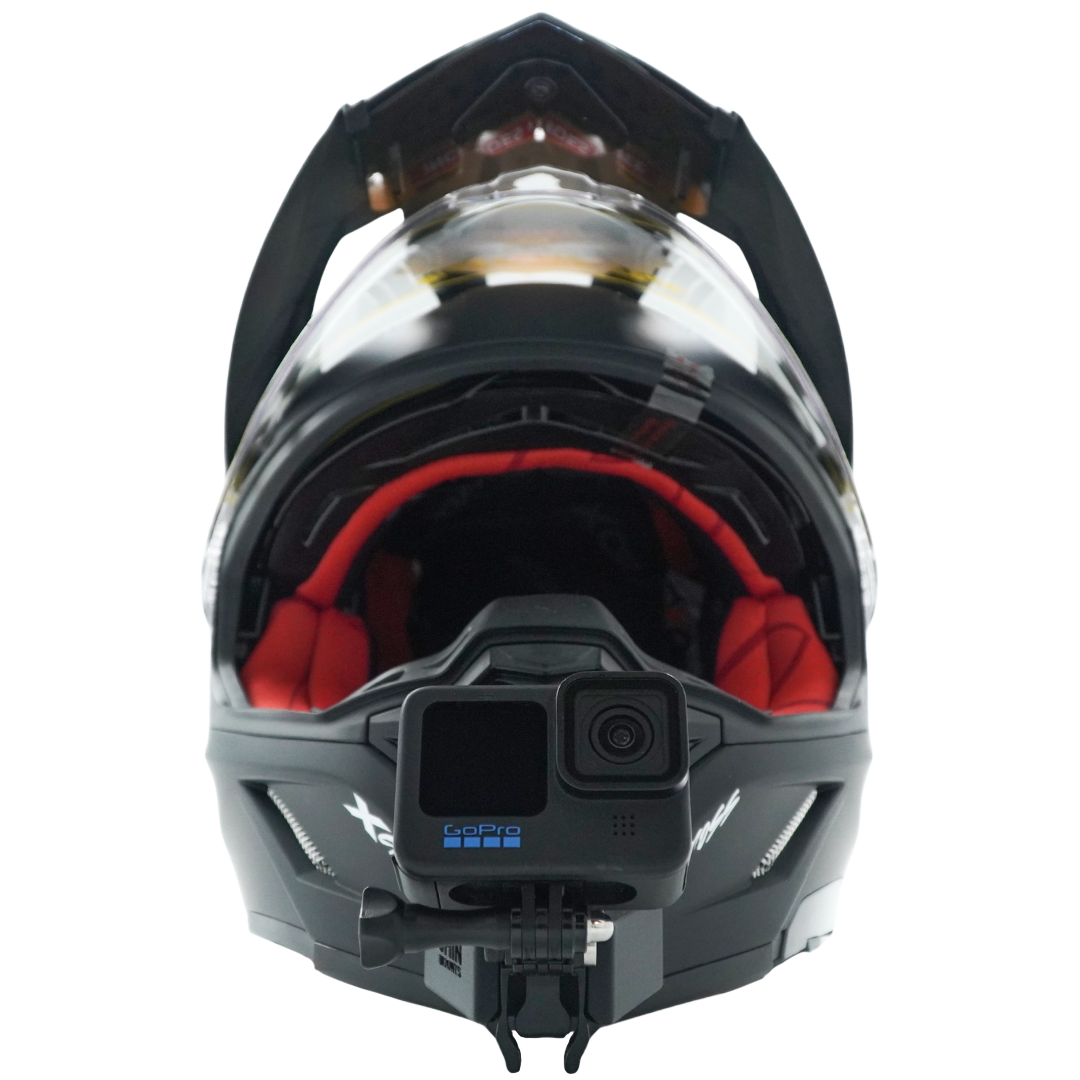 Axor X-Cross Helmet Camera Chin Mount for GoPro, Insta360, DJI, & more