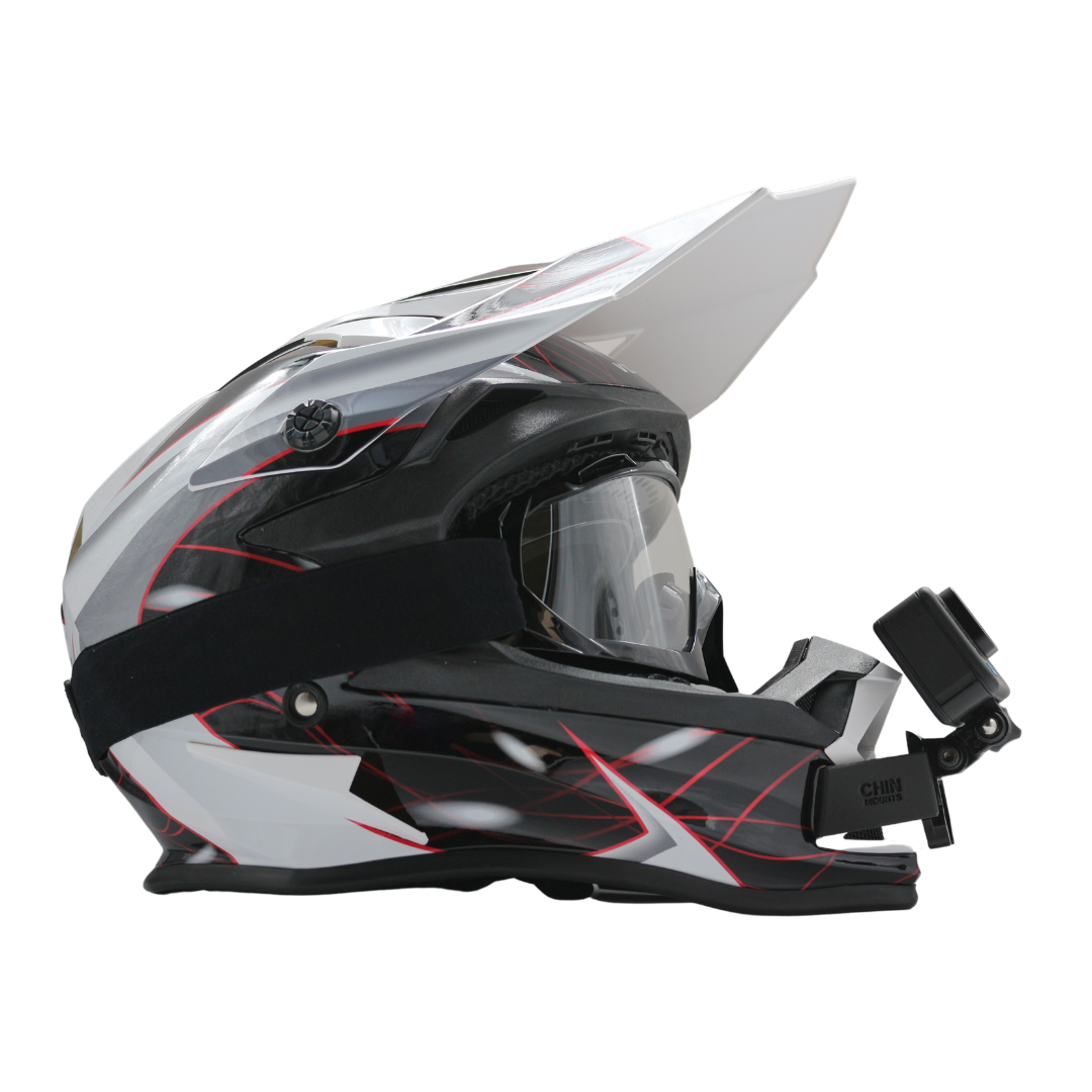 Amoq Meteor Helmet Chin Mount For Action Camera GoPro, Insta360, DJI, & more