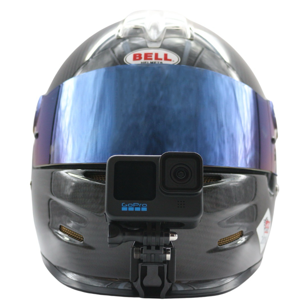 bell gp2 helmet Bell GP2 Car Helmet Chin Mount For GoPro, Insta360, DJI, & more — Chin Mounts