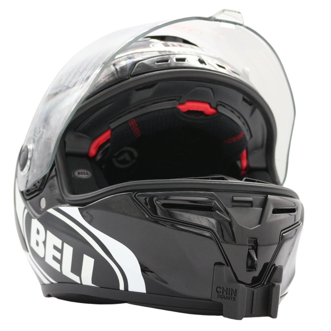 Bell Race Star Flex Helmet Chin Mount For GoPro, Insta360, DJI, & more — Chin Mounts Bell Race Star Flex Helmet Chin Mount For GoPro, Insta360, DJI, & more — Chin Mounts