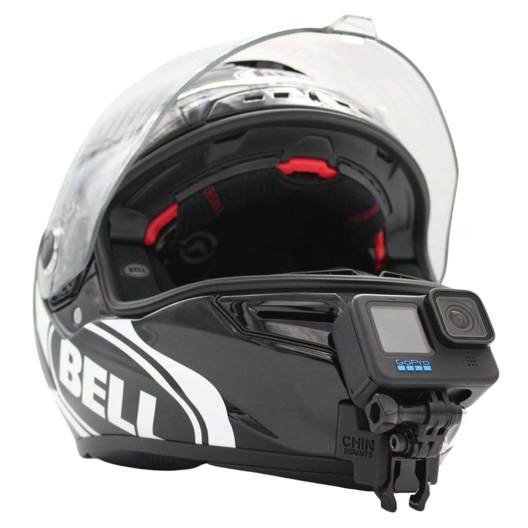 Bell Race Star Flex Helmet Chin Mount For GoPro, Insta360, DJI, & more — Chin Mounts Bell Race Star Flex Helmet Chin Mount For GoPro, Insta360, DJI, & more — Chin Mounts