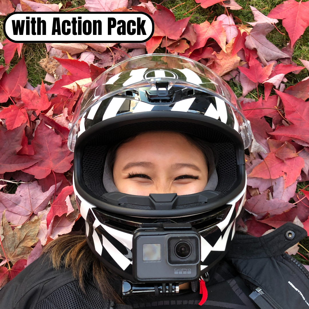 bestplaceto motorcycle helmet Bundle & Save: Pro Pack for Unforgettable Action Camera Footage!