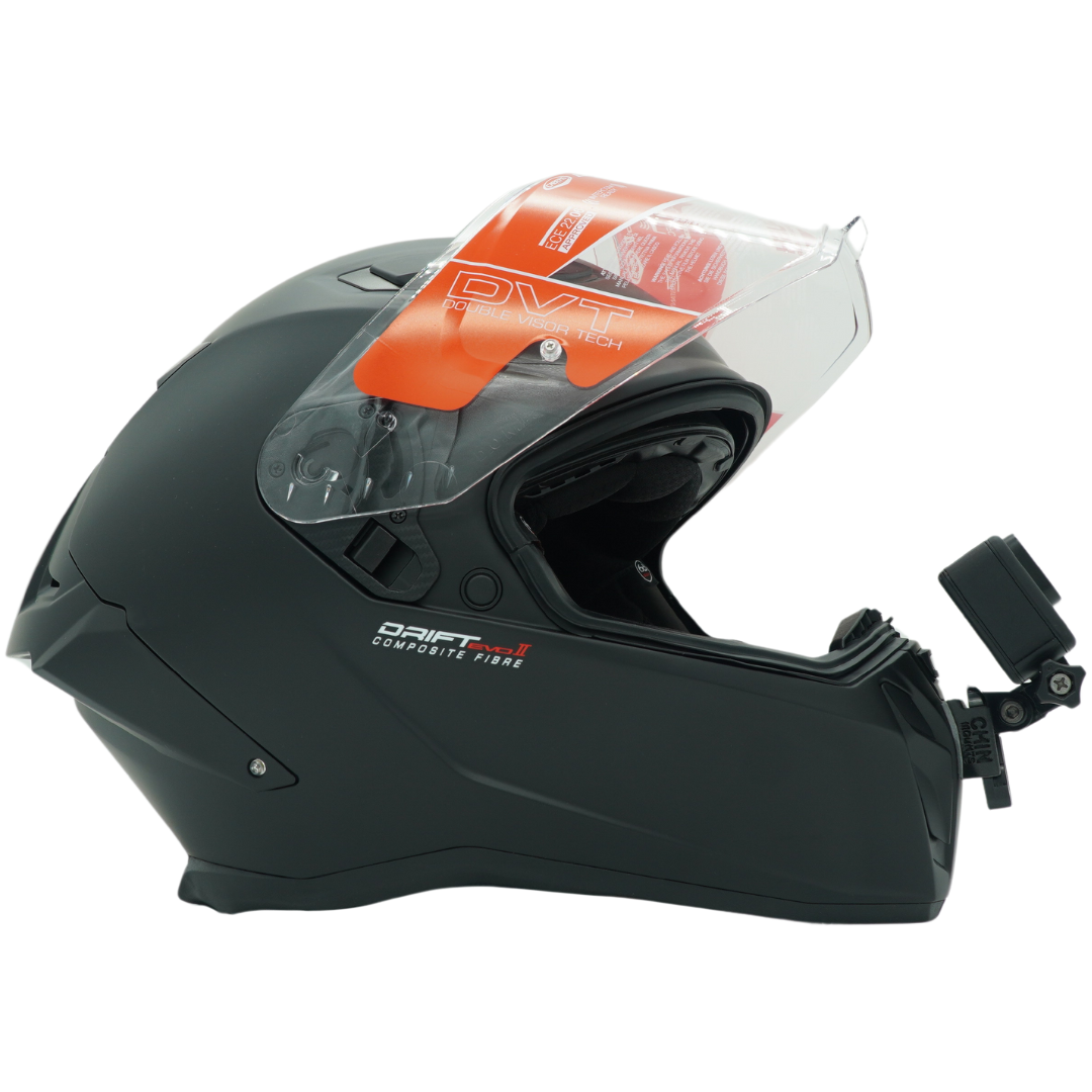 Caberg Drift Evo 2 Helmet Chin Mount For GoPro, Insta360, DJI, & more — Chin Mounts