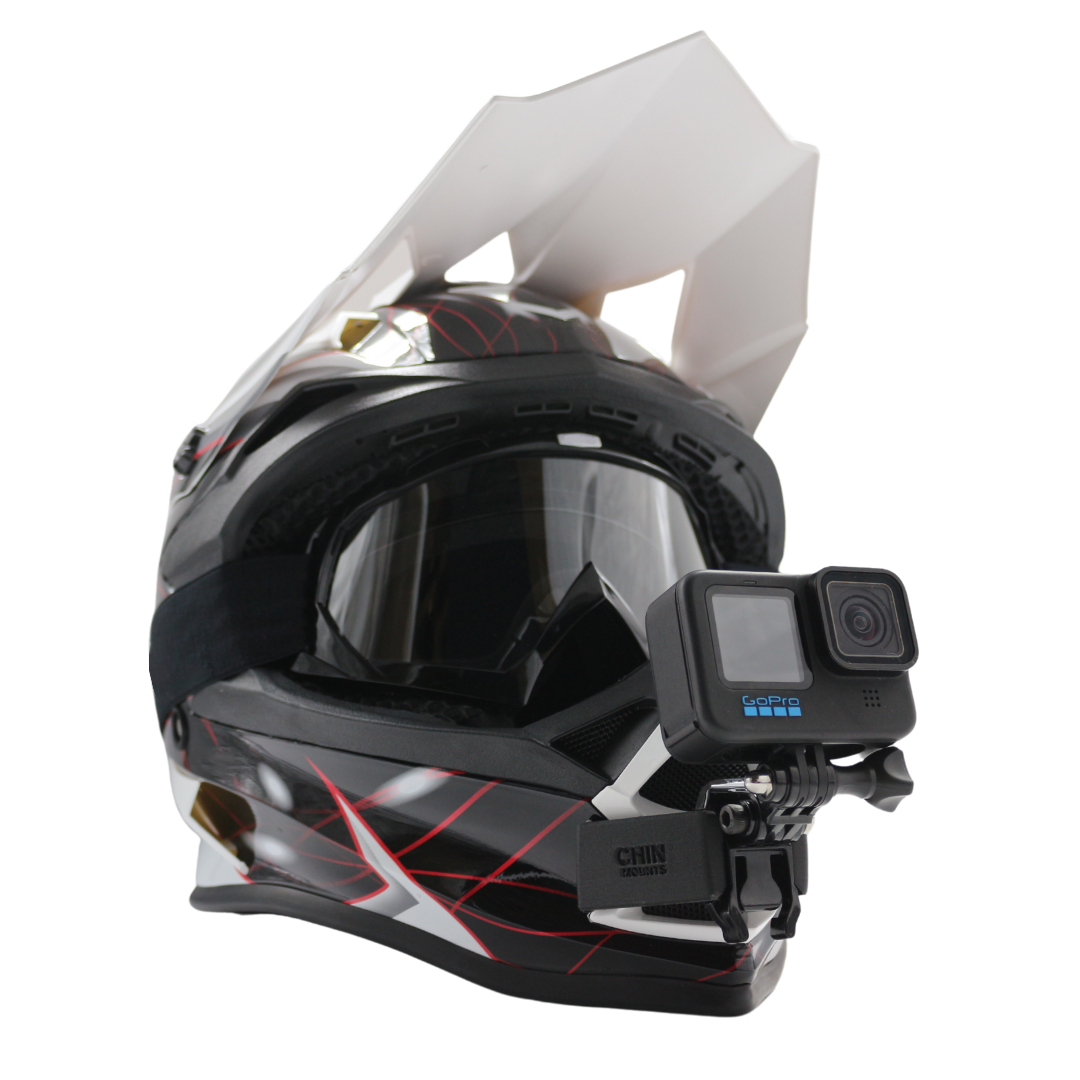 CFMOTO Off-Road Helmet Chin Mount For Action Camera GoPro, Insta360, DJI, & more