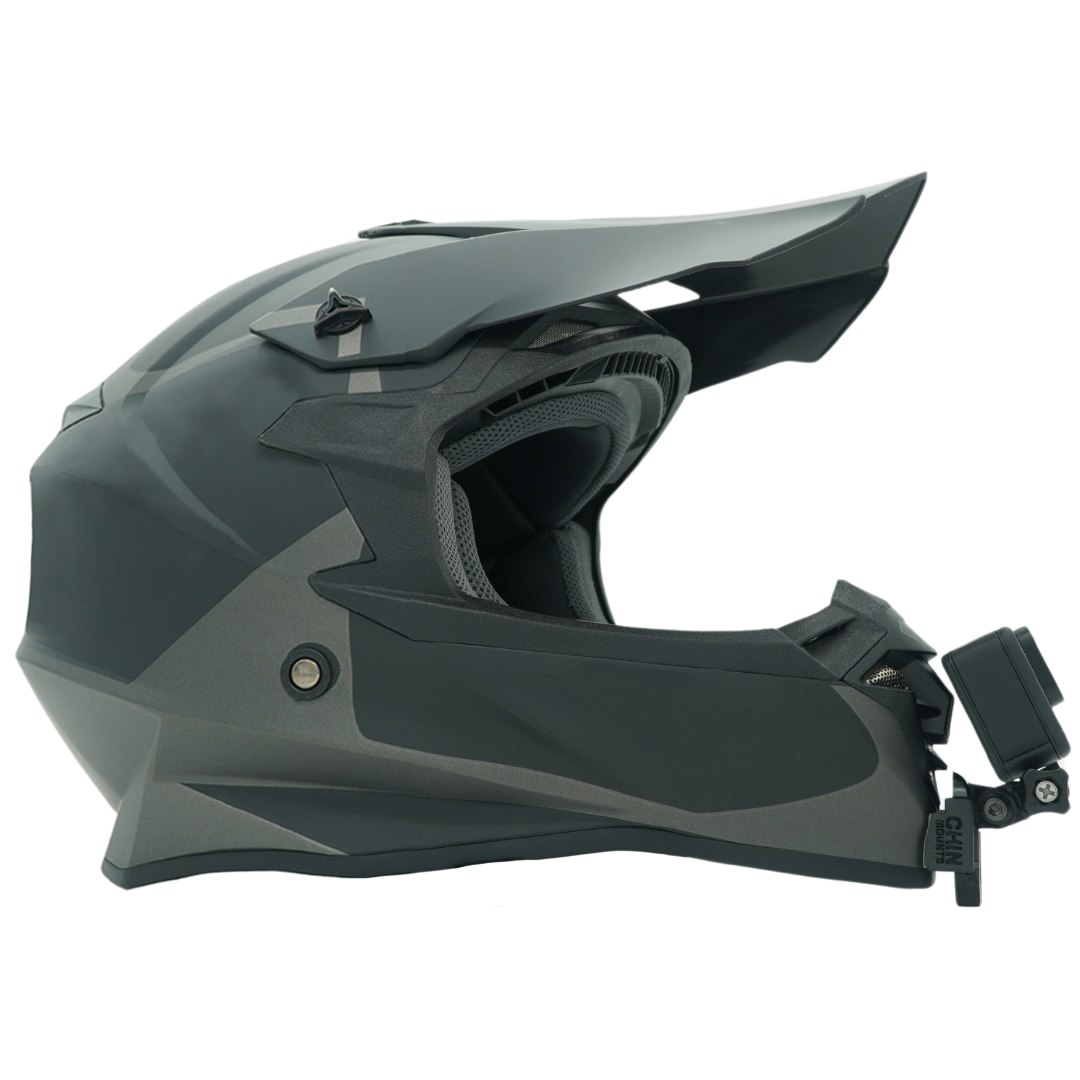 CGM 367 Helmet Chin Mount For Action Camera GoPro, Insta360, DJI, & more