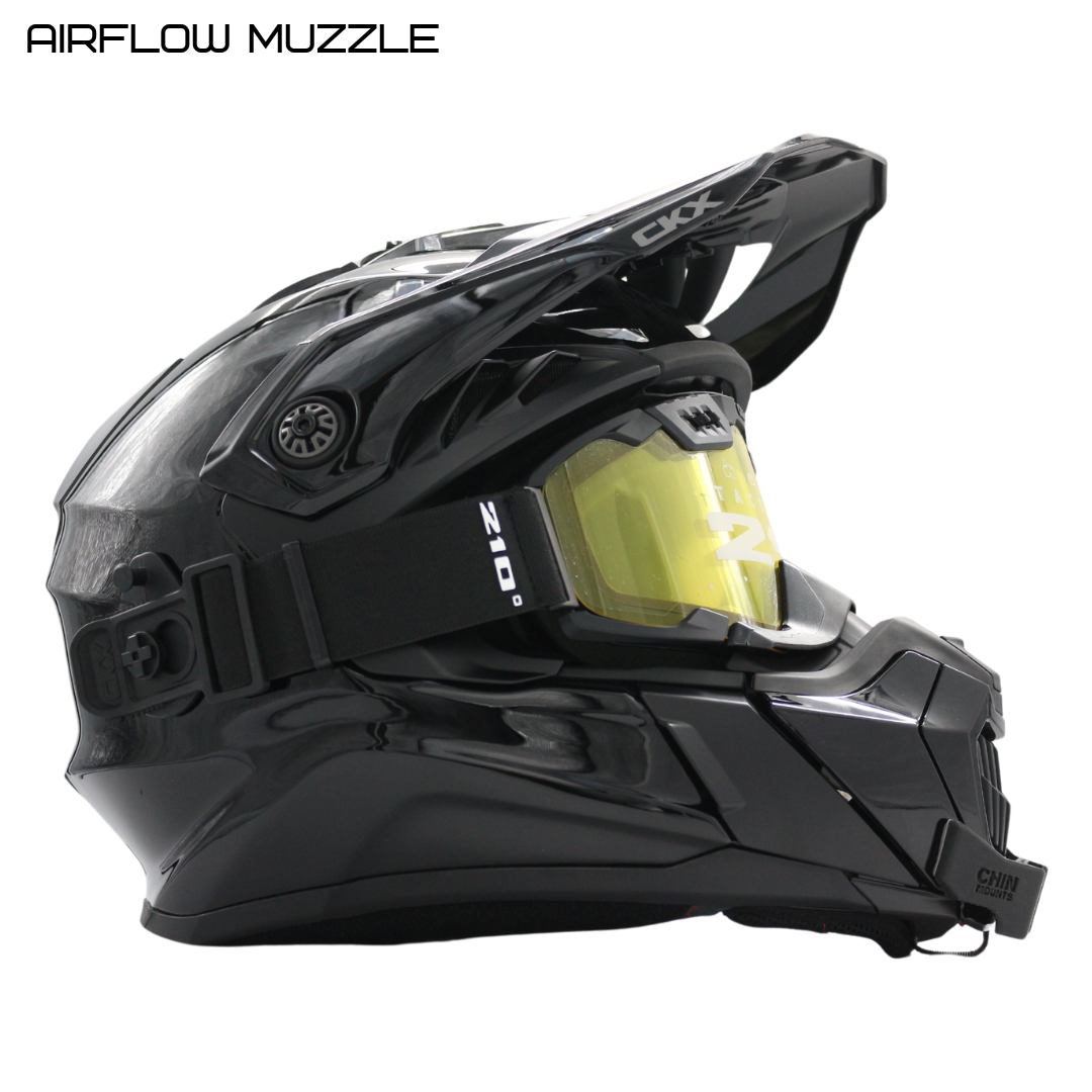 CKX Titan Snowmobile Helmet Chin Mount For GoPro, Insta360, DJI