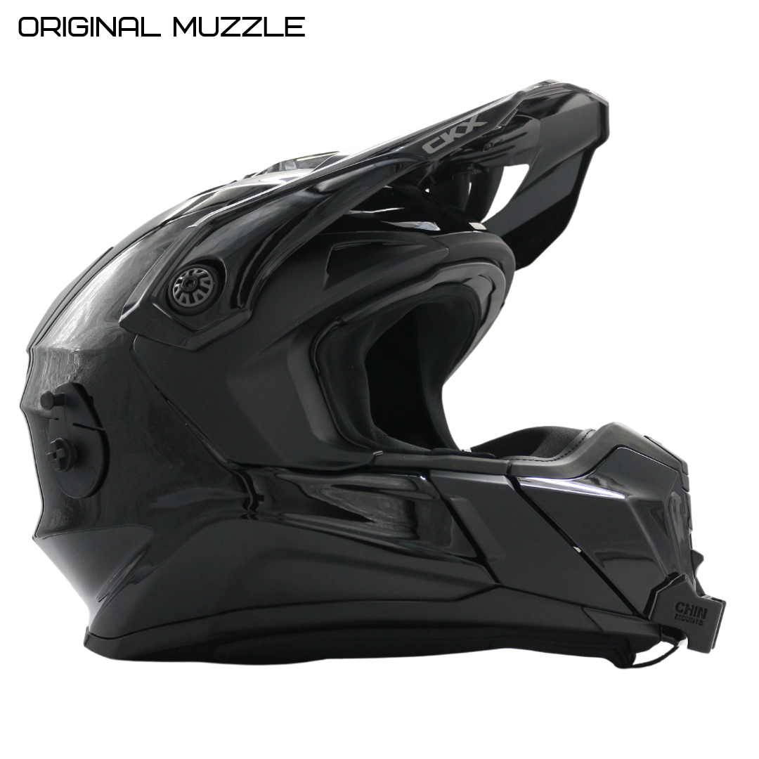 3 4 motorcycle helmet muzzle Harley-Davidson Mason's Yard Sun Shield S05 3/4 The Milwaukee Helmets MPH9831DOT Rascal is a 3/4 open face motorcycle helmet made of lightweight ABS plastic with composite plus construction CKX Titan Snowmobile Helmet Chin