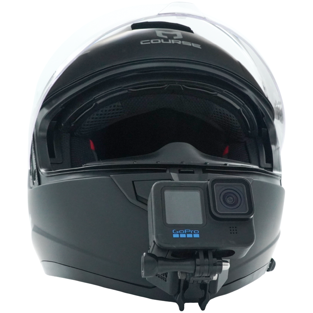 Course Raider Evo Helmet Chin Mount For Action Camera GoPro, Insta360, DJI, & more