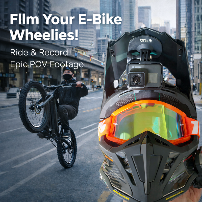 Flexible Adhesive Under Visor Mount