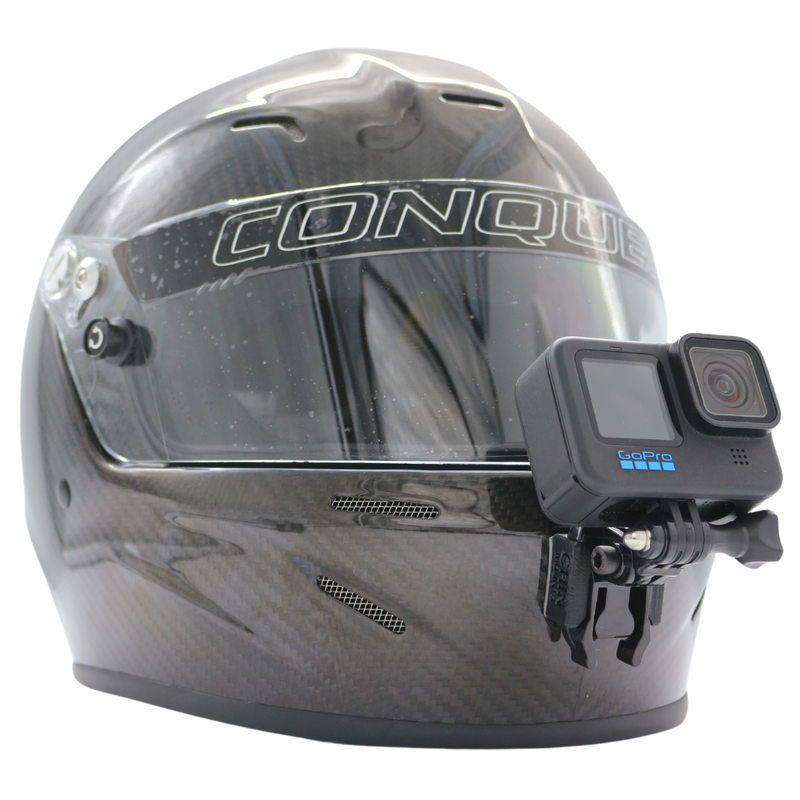 Chin Mount for Conquer Snell SA2020 Carbon Fiber