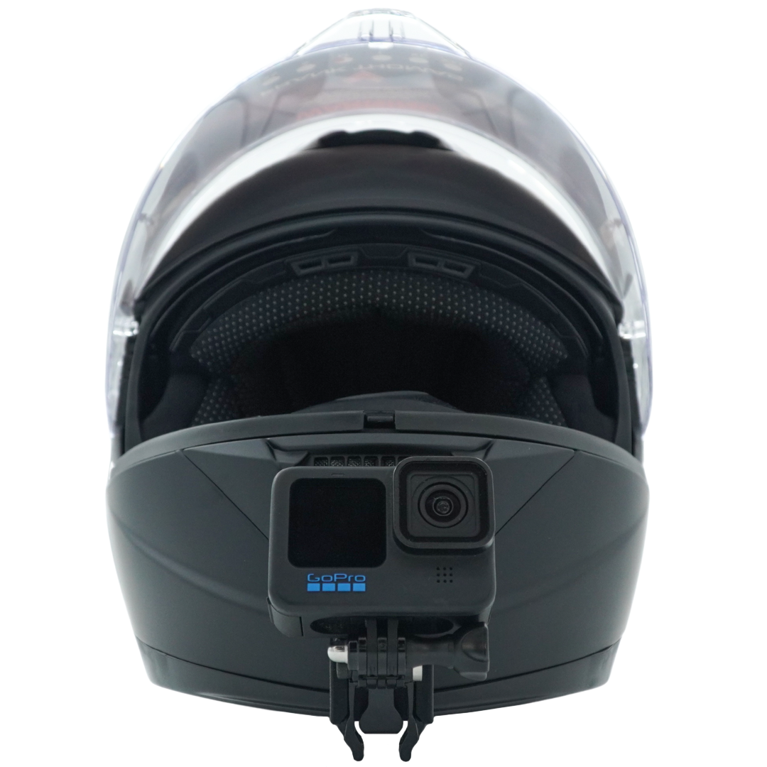 EVO VXR-5000 Helmet Chin Mount For GoPro, Insta360, DJI, & more