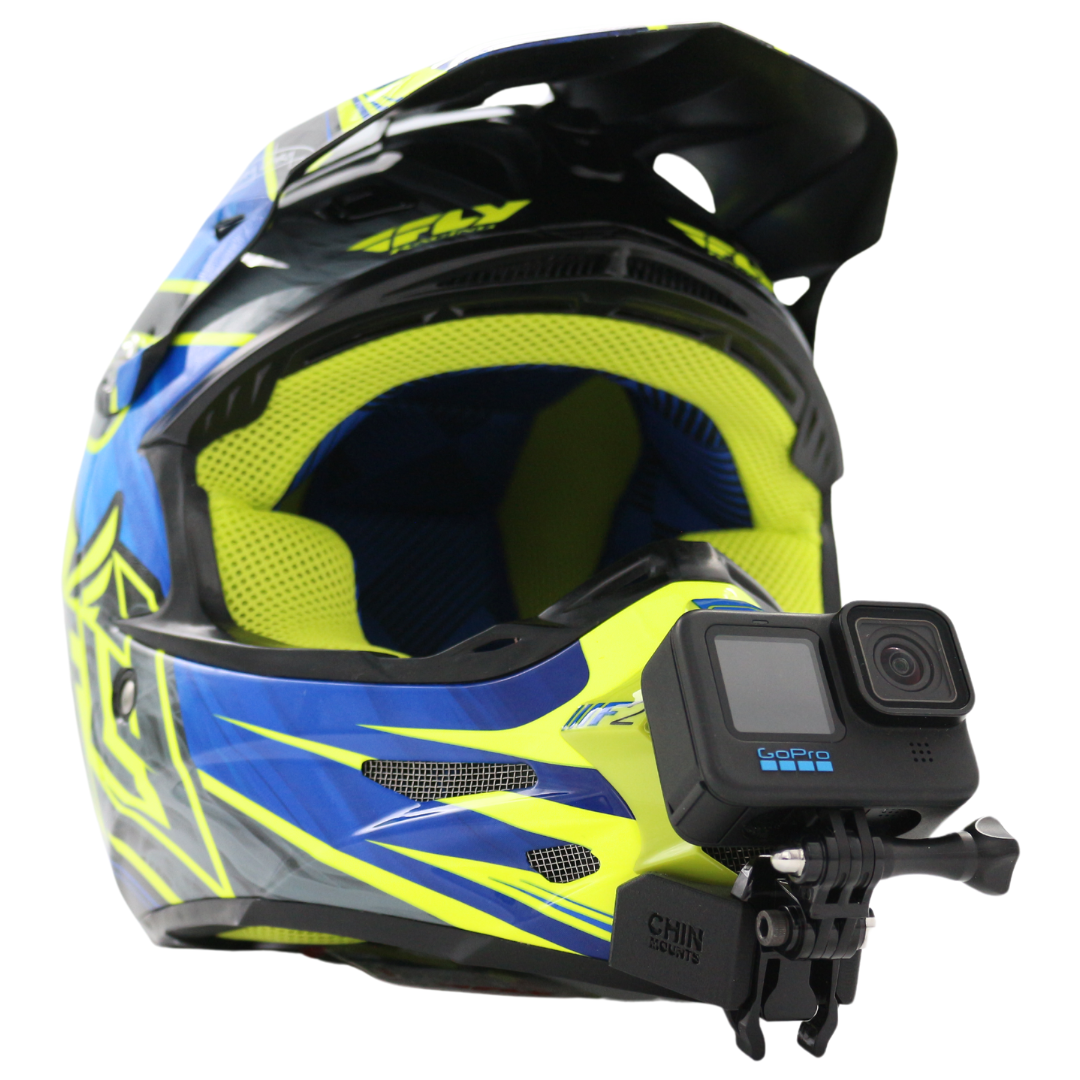 bike racing helmet cam Chin Mount for Fly Racing F2