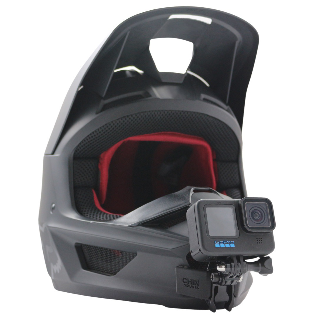 FOX V Core Helmet Camera Chin Mount for GoPro Insta360 — Chin Mounts