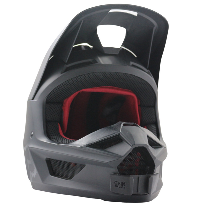 Fox 2020 v1 2024 matte black helmet