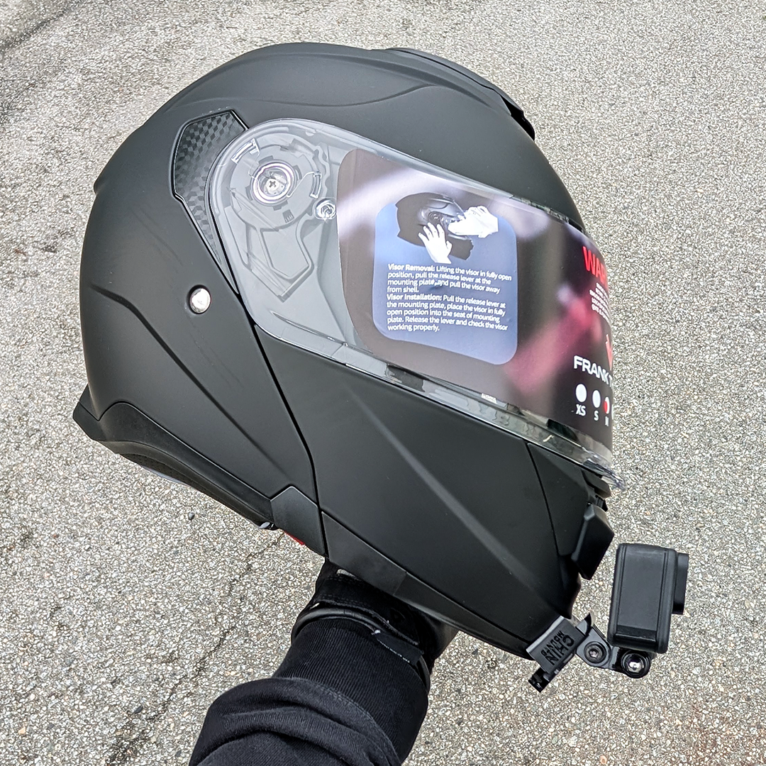 Frank Thomas DV24 Helmet Chin Mount For Action Camera GoPro, Insta360, DJI, & more