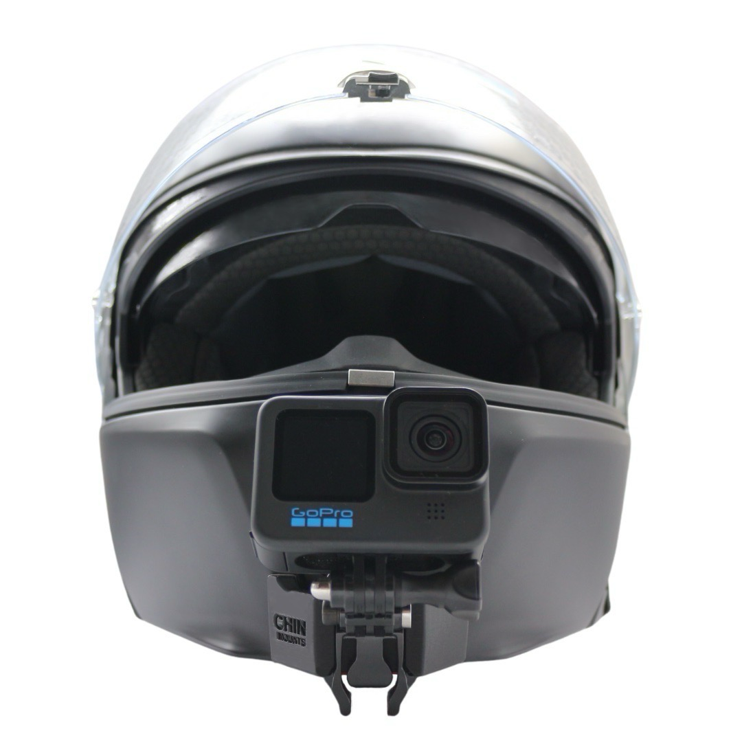 Harley Davidson FXRG Sun Shield H29 Helmet Mount For GoPro, Insta360, DJI, & more — Chin Mounts