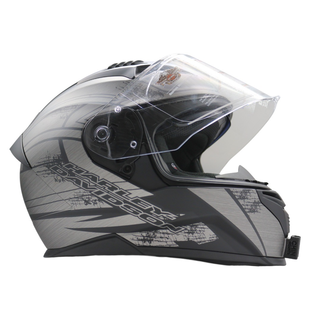 Harley Davidson Sun Shield M05 Helmet Camera Chin Mount for GoPro — Chin  Mounts
