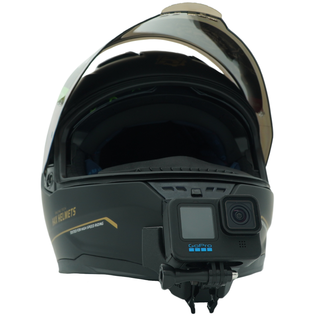 best helmet chin cam for motorcycles Chin Mount for Hax Force