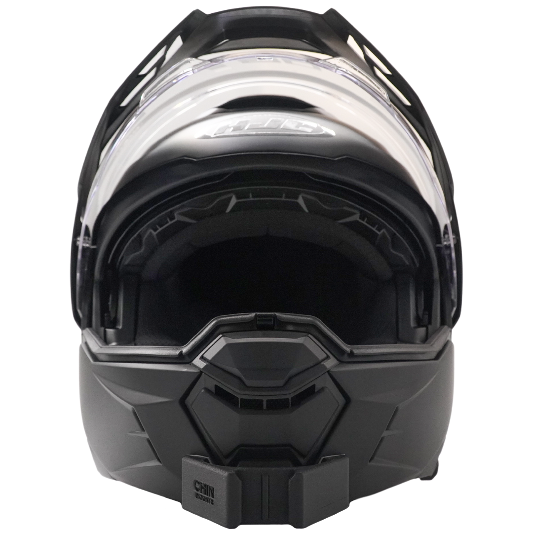 HJC i80 Helmet Camera Chin Mount for GoPro, Insta360, DJI, & more