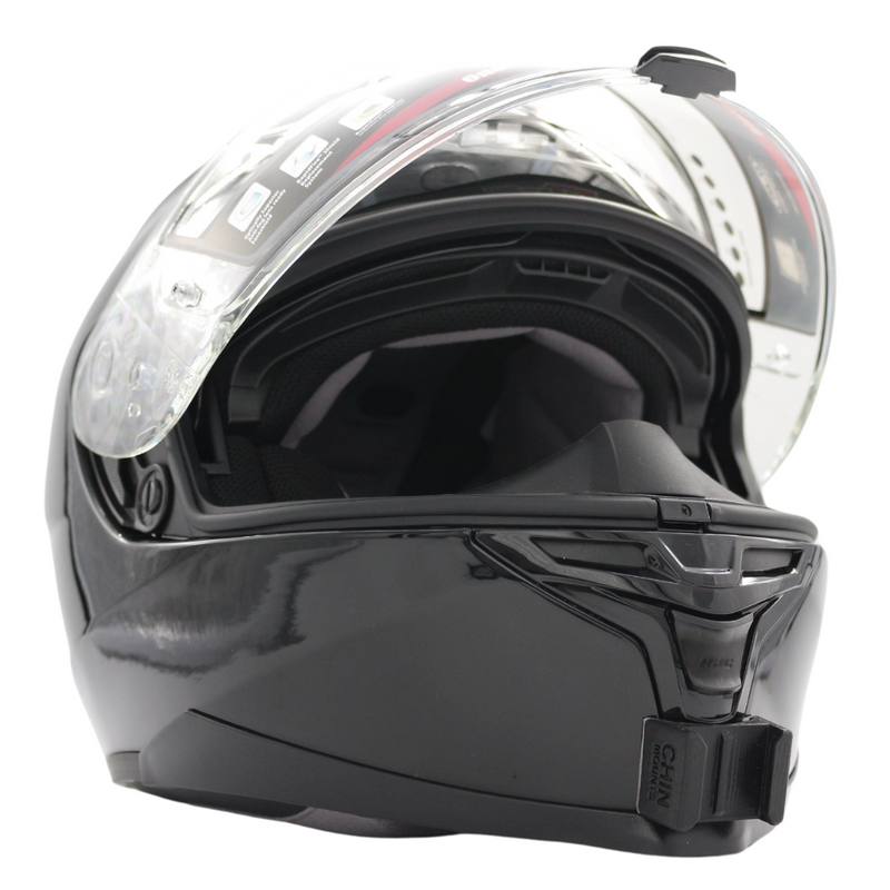 hjc cl 17 full face helmet shield GoPro Camera Mount | Chin Mount for Your Action Camera: Gopro, Insta 360, DJI Its flat design offers The Avengers Iron Man Event/Theme: Family Color:Matte Dark Sage Sapphire Fade