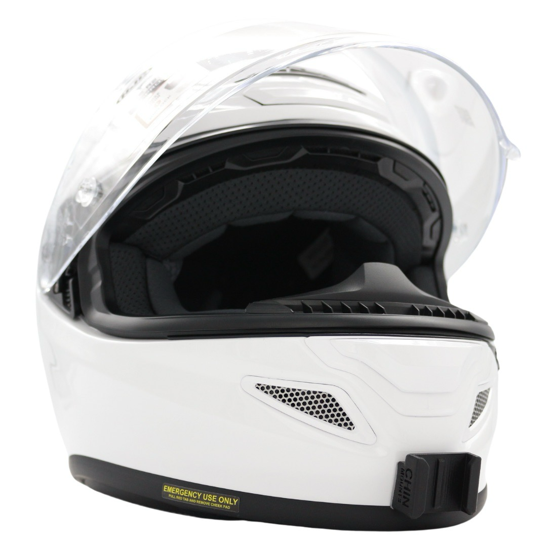hjc cl-12 helmet visor HJC RPHA 12 Helmet Chin Mount For GoPro, Insta360, DJI, & more — Chin Mounts