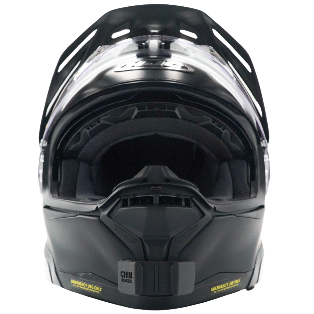 HJC HELMETS RPHA60 マットブラック XL インカムのセット HJC RPHA 60 Helmet Chin Mount For GoPro, Insta360, DJI, & more