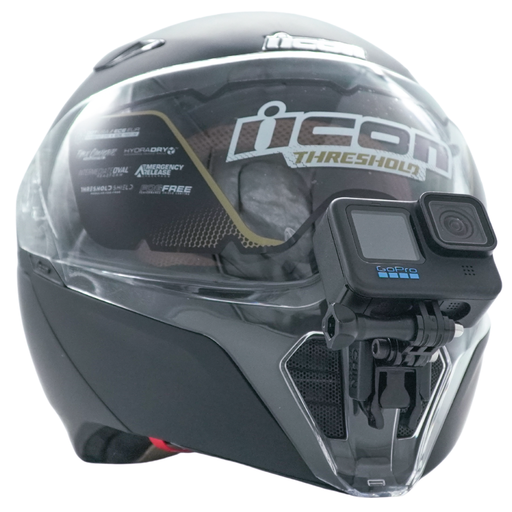 gopro on airflight icon helmet motorcycle Chin Mount for Alliance This Chin Mount only fits the Icon Airflite HOW TO MOUNT A GOPRO