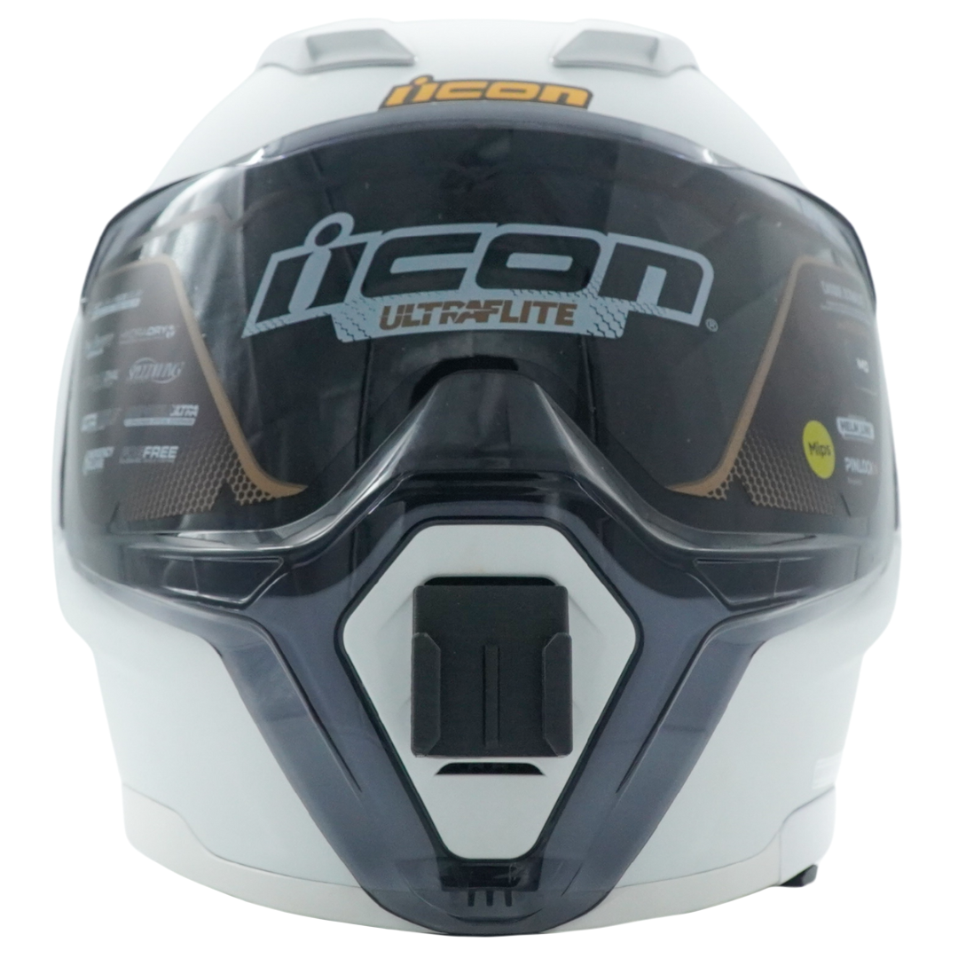 Icon Ultraflite Helmet Chin Mount For Action Camera GoPro, Insta360, DJI, & more
