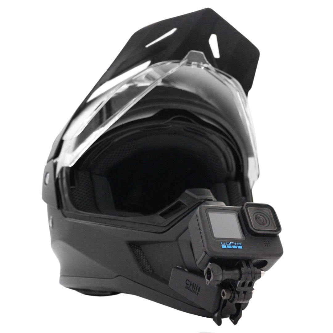 IXS 209 1.0 Helmet Chin Mount For Action Camera GoPro, Insta360, DJI, & more